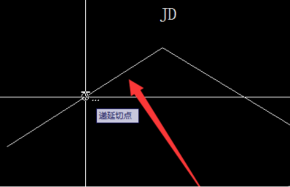 CAD中怎么根據(jù)切線(xiàn)交點(diǎn)繪制曲線(xiàn)