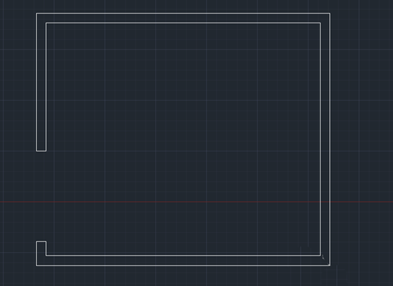 CAD2019怎么畫(huà)一扇窗戶