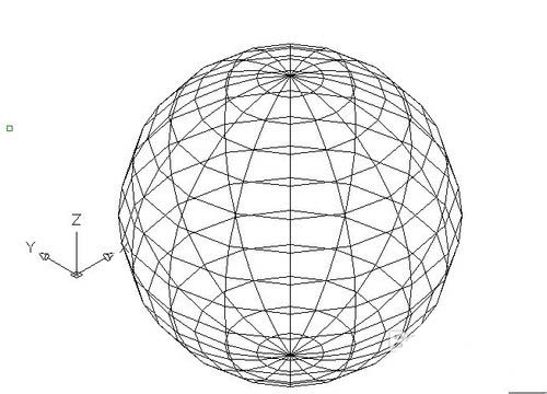 CAD怎么繪制三維球面