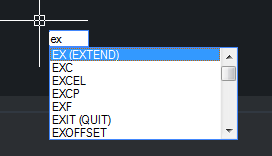 CAD中延伸的快捷鍵是什么？