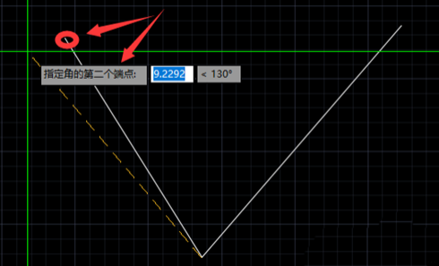 CAD如何標注鈍角度數(shù)？